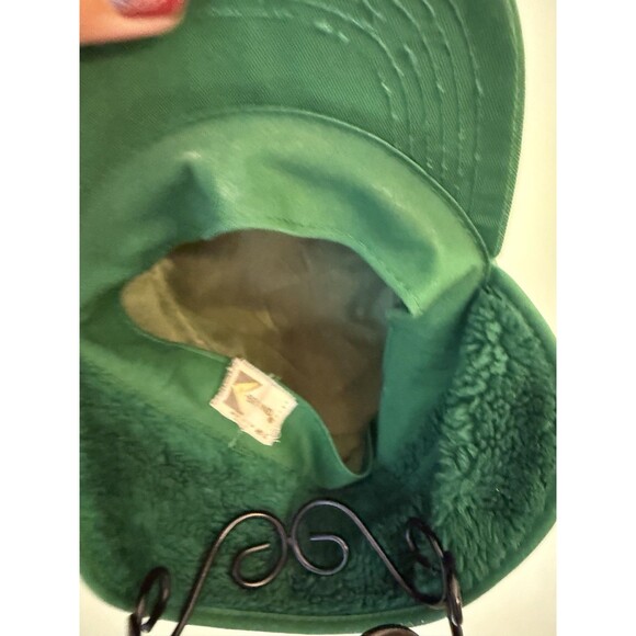 K-Brand John Deere Vtg Hat sz M L With Ear Neck Flaps Farmer Tractor - Picture 3 of 7